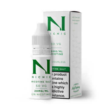 Nic Nic Salt Shot 10ml Nicotine Shot 20mg/ml 50/50 VG/PG